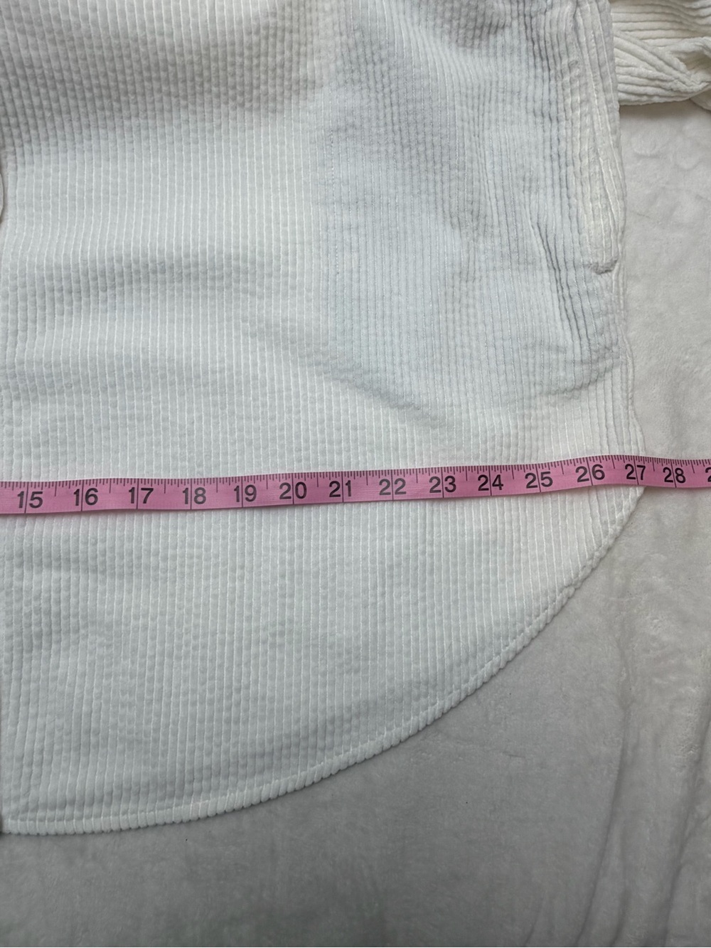 Vintage 90s LL Bean Corduroy Relaxed Tunic Shacket XL Cabincore Gorpcore Granola - Picture 9 of 13